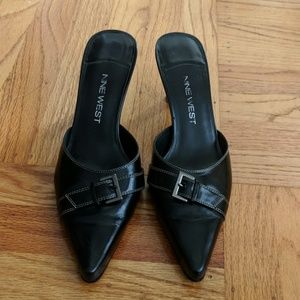 Pointed Toe Mules